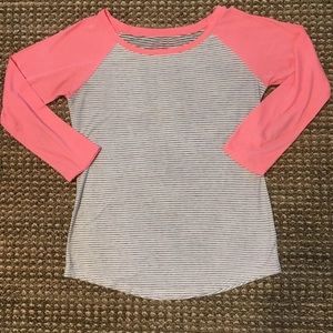 american eagle baseball tee